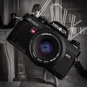 Vintage Minolta X-700 35mm Professional SLR Camera